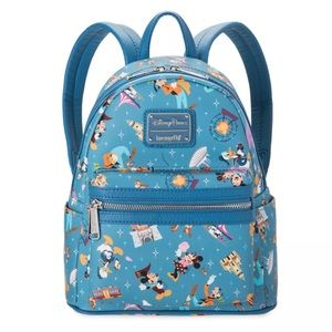 Loungefly Mickey Mouse & Friends Minis Mini Backpack Bag Walt Disney World Parks